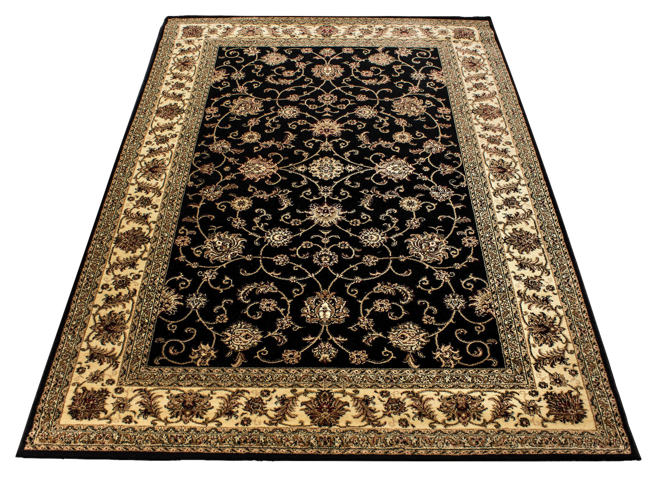 Ayyildiz Teppich MARRAKESH schwarz B/L: ca. 80x150 cm MARRAKESH - schwarz (80,00/150,00cm) - Ayyildiz
