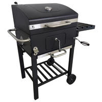 Landmann Grill Stahl B/H/L: ca. 71x106x100 cm Grillwagen - schwarz (100,00/71,00/106,00cm) - Landmann