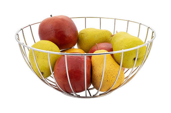 Axentia Obst-/Brotkorb silber Eisen Obst-/Brotkorb - silber - Axentia