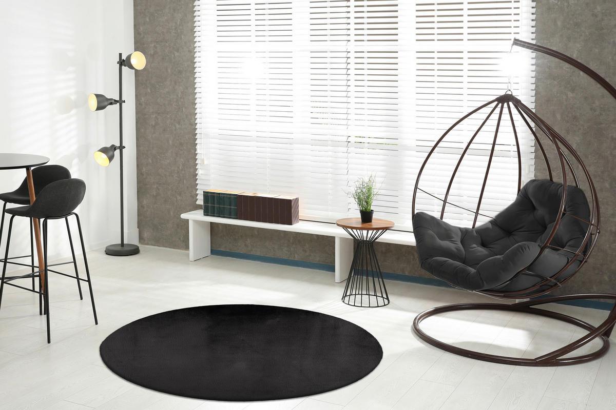 Fellimitat Paradise Graphit D: ca. 160 cm Paradise - Graphit (160,00cm)