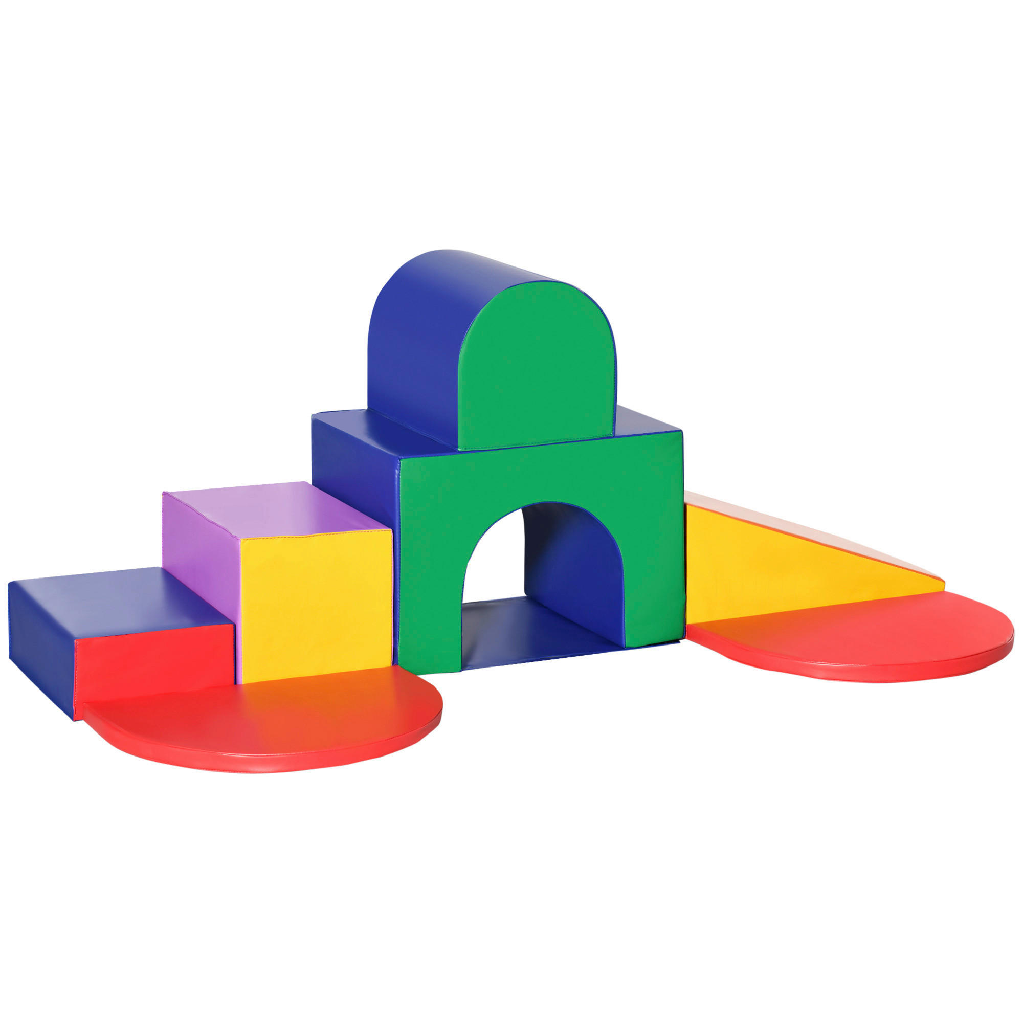 HOMCOM Bausteinset B/H/L: ca. 130x40x170 cm Bausteinset - multicolor (170,00/130,00/40,00cm) - HOMCOM