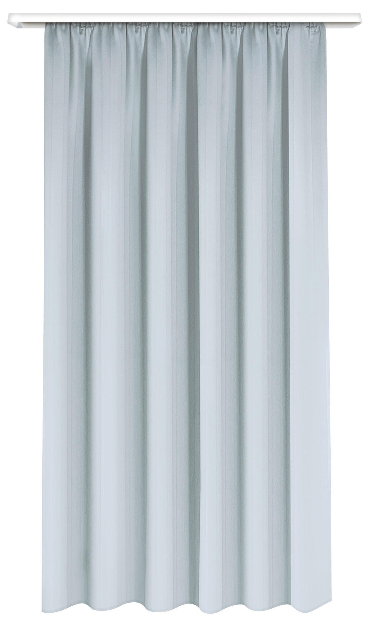 POCOline Verdunklungsvorhang Juna silber B/L: ca. 135x175 cm Juna - silber (135,00/175,00cm) - POCOline