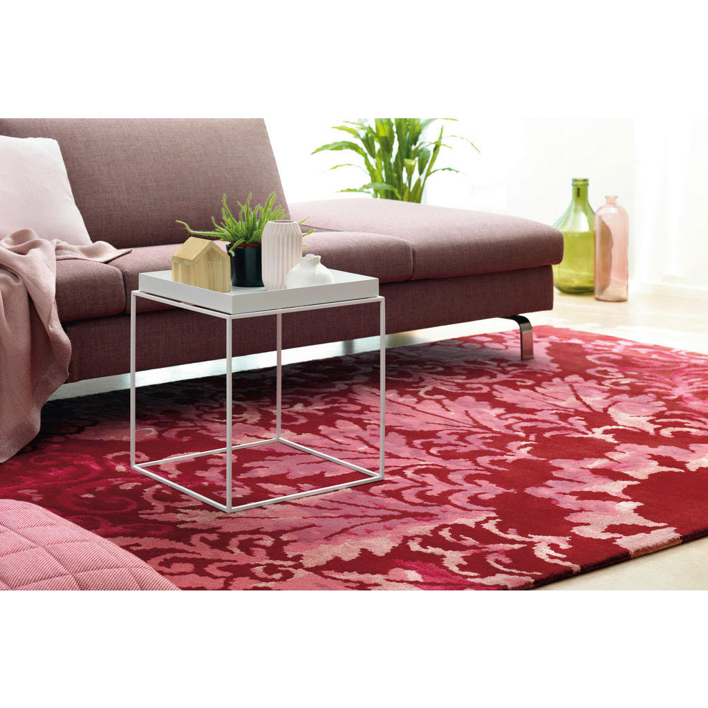 Thumbnail - Arte Espina Kurzflorteppich Satin 8061 rot B/L: ca. 170x240 cm