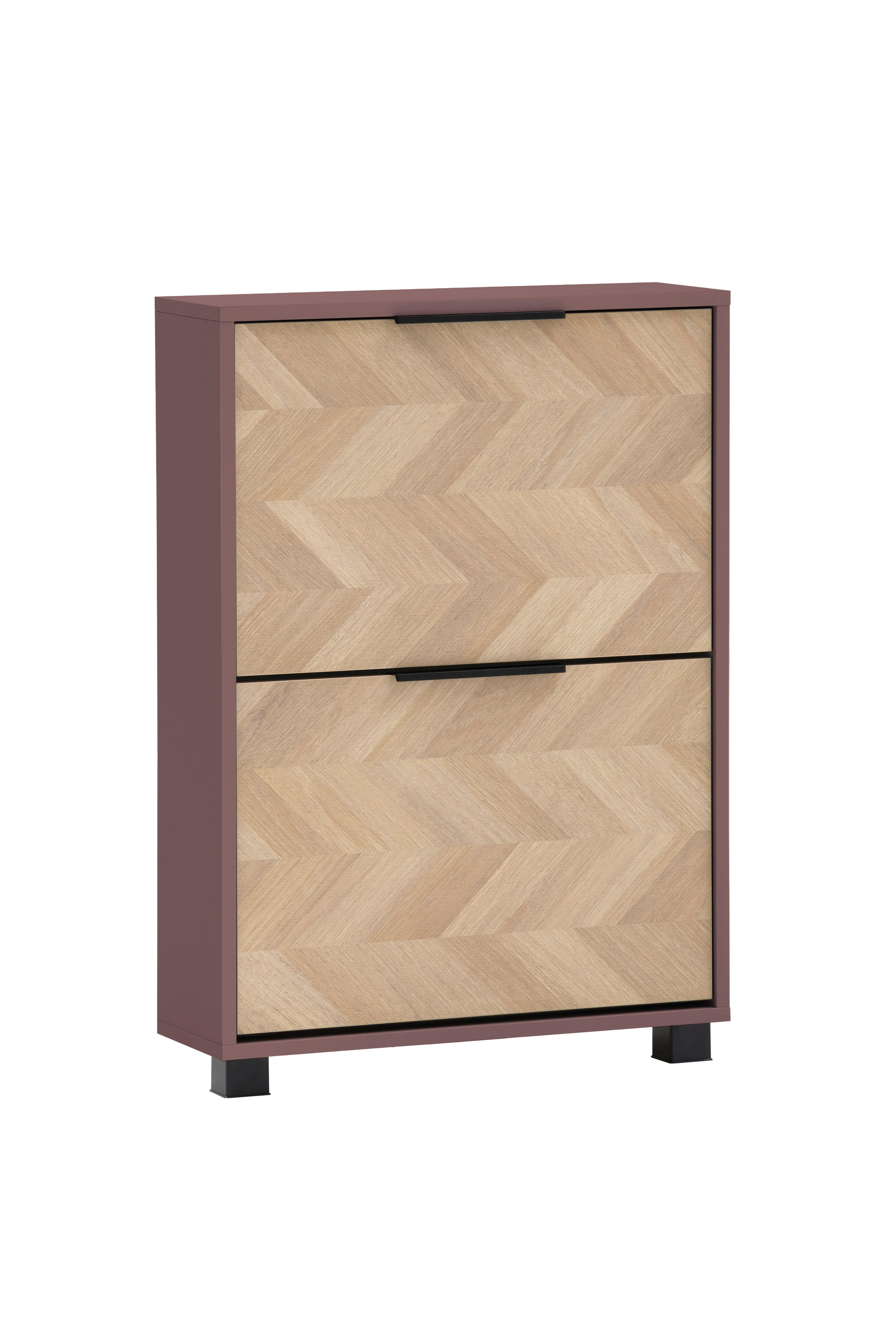 Schuhkipper Piazza, 2er mauve B/H/T: ca. 59,8x85,7x19,55 cm Piazza, 2er - mauve (59,80/85,70/19,55cm) - Schildmeyer