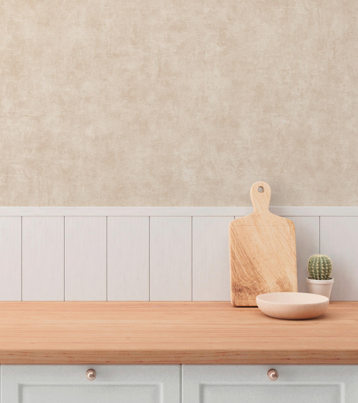 A.S.Creation Vliestapete creme B/H/D: ca. 53x1005x8,6 cm Vliestapete - creme (8,60/1005,00cm) - A.S.Creation