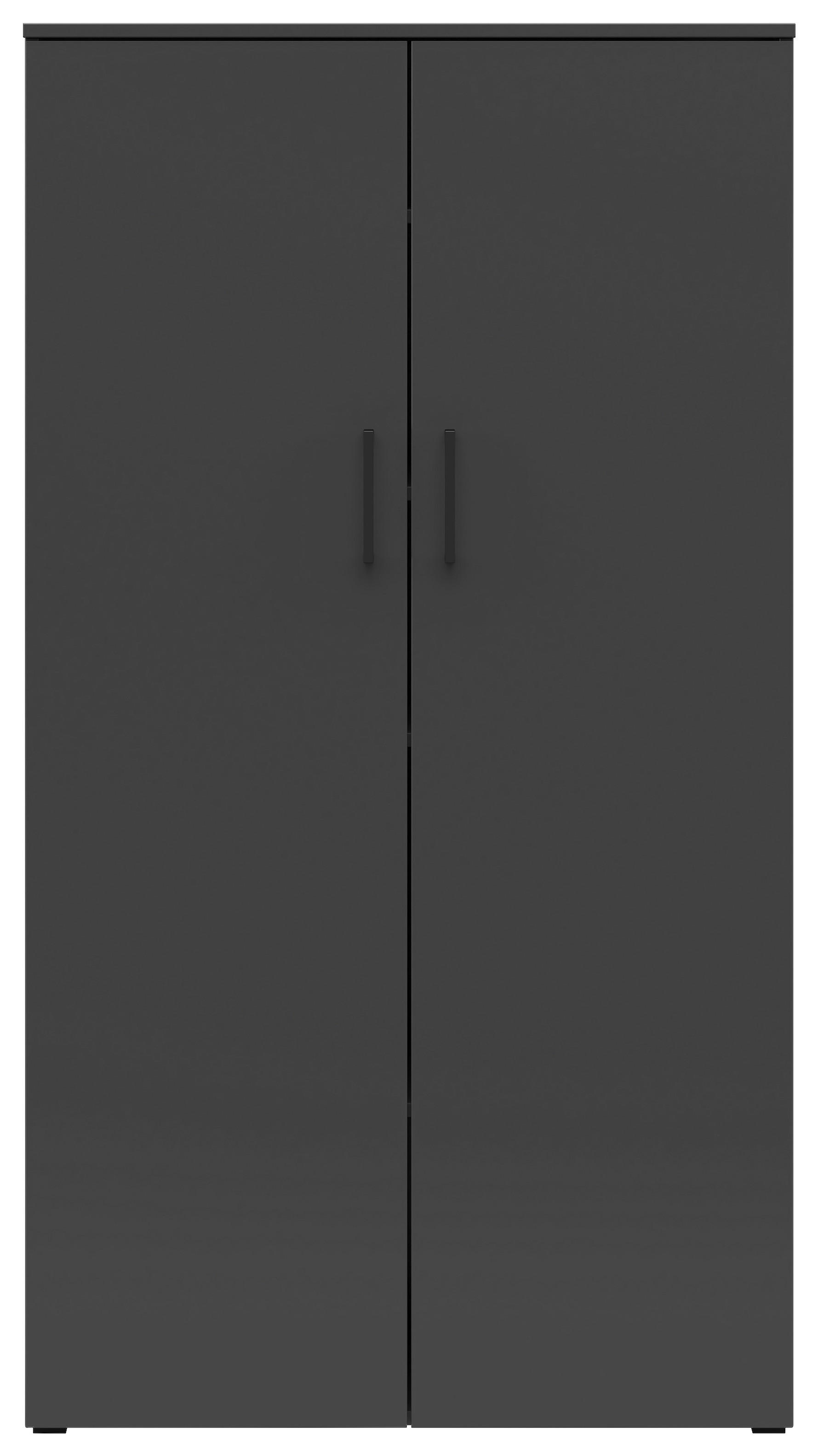 Schrank Multi-Stauraum Typ 35 anthrazit B/H/T: ca. 80x147x40 cm Multi-Stauraum Typ 35 - anthrazit (80,00/147,00/40,00cm)