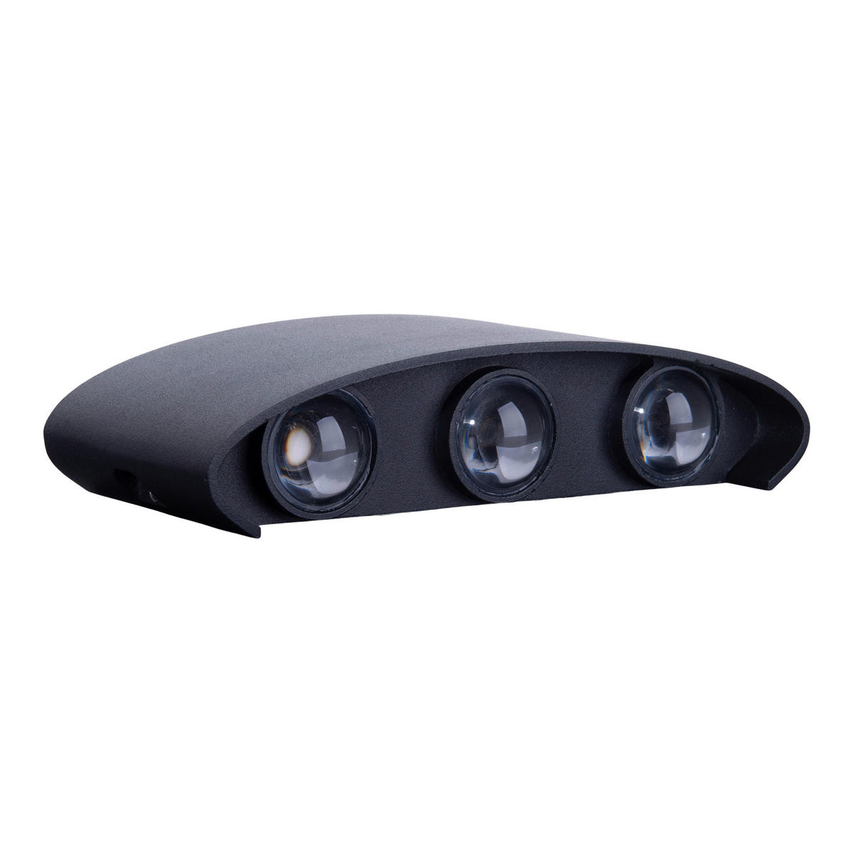 Außenwandleuchte 1390722 anthrazit B/H/L: ca. 14x8x4 cm LED Außenwandleuchte "AURON" - anthrazit (4,00/14,00/8,00cm) - Näve Leuchten