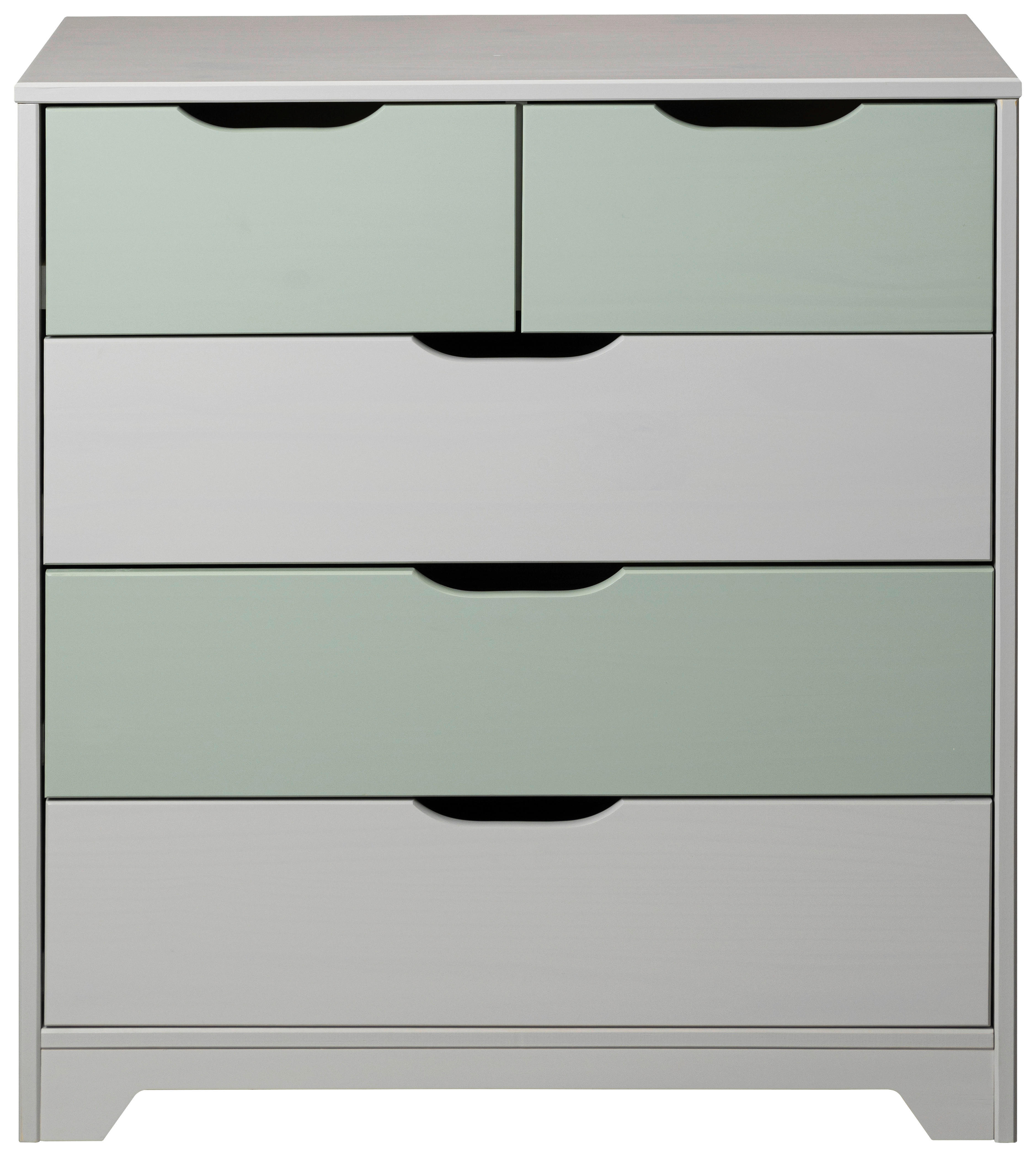 Kommode Prati Kommode salbei lackiert B/H/L: ca. 40,3x92x82 cm Prati Kommode - salbei (82,00/40,30/92,00cm) - Inter Link