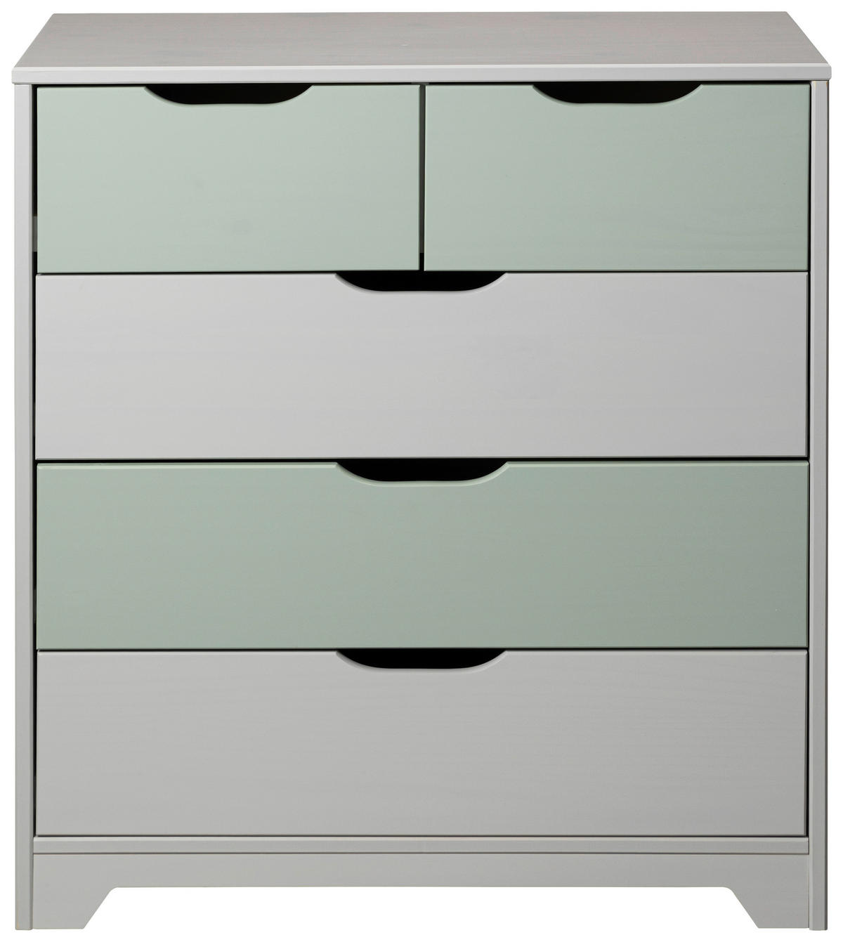 Kommode Prati Kommode salbei lackiert B/H/L: ca. 40,3x92x82 cm Prati Kommode - salbei (82,00/40,30/92,00cm) - Inter Link