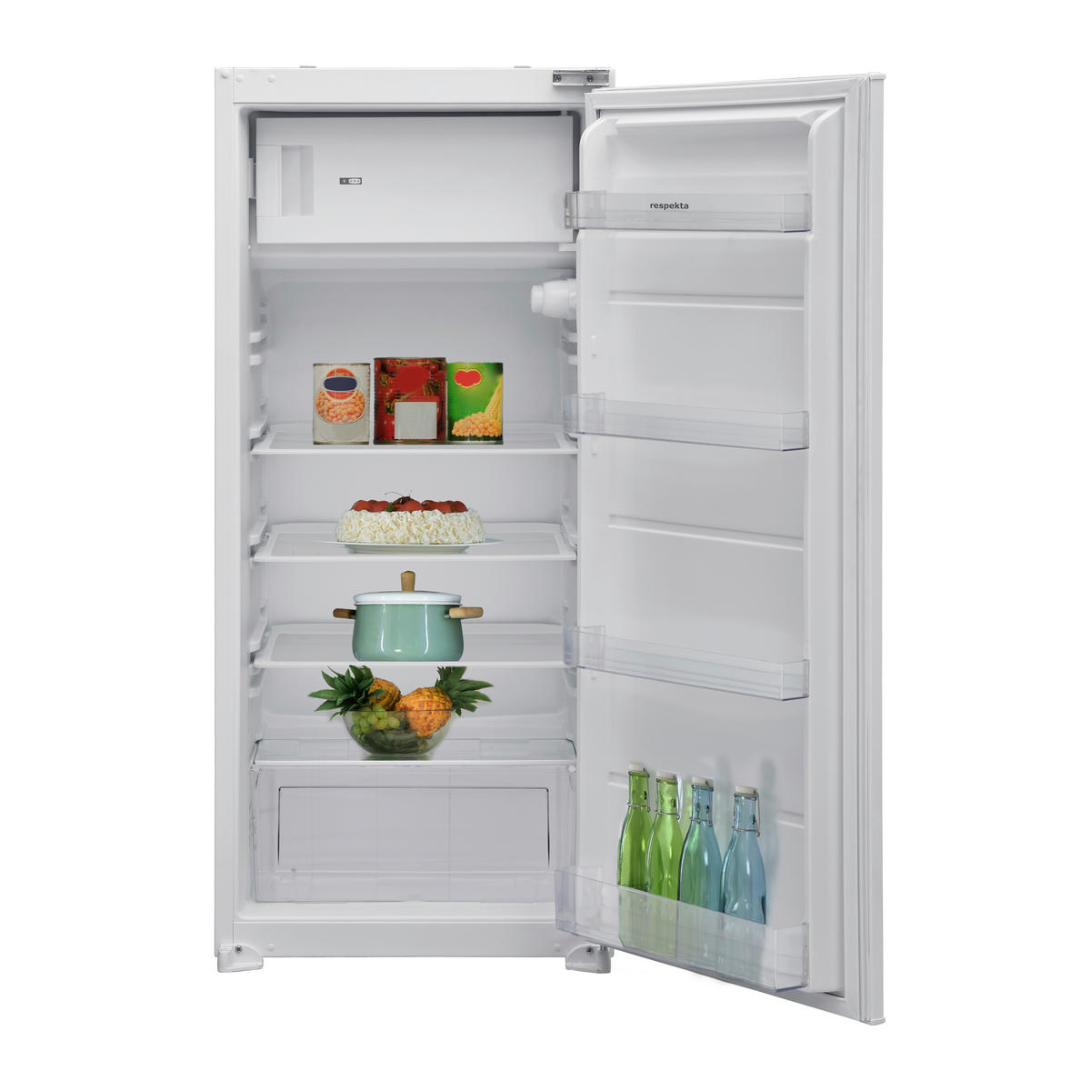 Respekta Küchenblock Premium weiß matt B/H/T: ca. 310x211x60 cm Premium - weiß (310,00/211,00/60,00cm) - Respekta