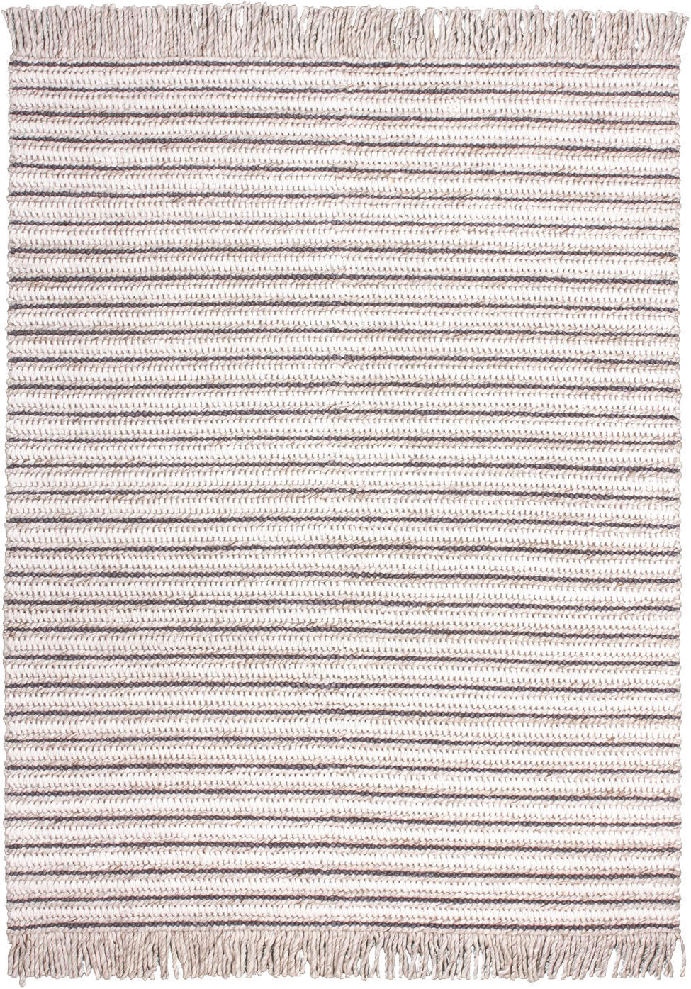 Kayoom Kurzflorteppich Natura 210 creme B/L: ca. 80x150 cm Natura 210 - creme (80,00/150,00cm) - Kayoom