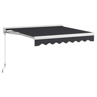 Outsunny Markise grau B/H/L: ca. 250x200x150 cm Markise - grau (150,00/250,00/200,00cm) - Outsunny