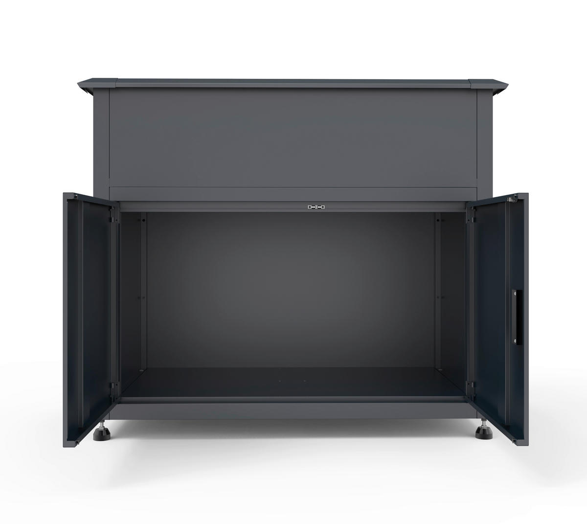 Westmann Hochbeet Plexa anthrazit Metall B/H/L: ca. 100x85x50 cm Plexa - anthrazit (50,00/100,00/85,00cm) - Westmann