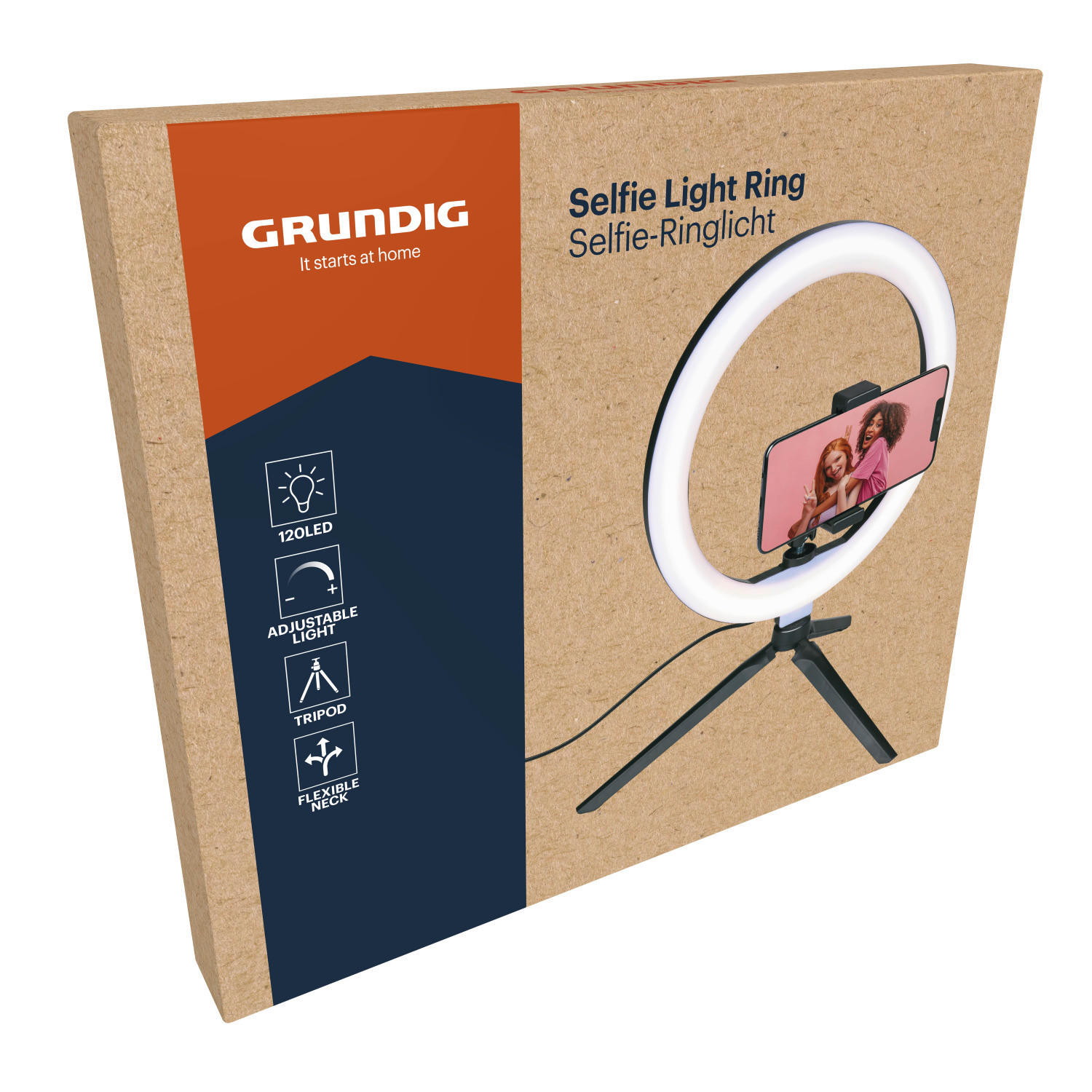 Thumbnail - Ringlicht schwarz B/H/L: ca. 3,3x30x27,5 cm 1 Brennstellen