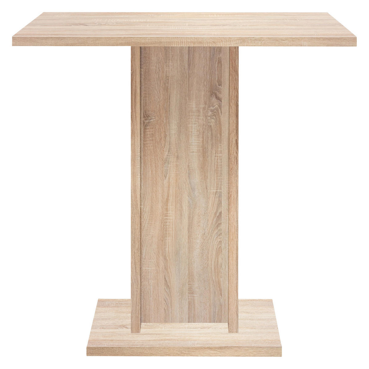 Esstisch Christina Eiche Sonoma Nachbildung B/H/T/S: ca. 80x75x80x2,2 cm Christina - Eiche (80,00/75,00/80,00cm)