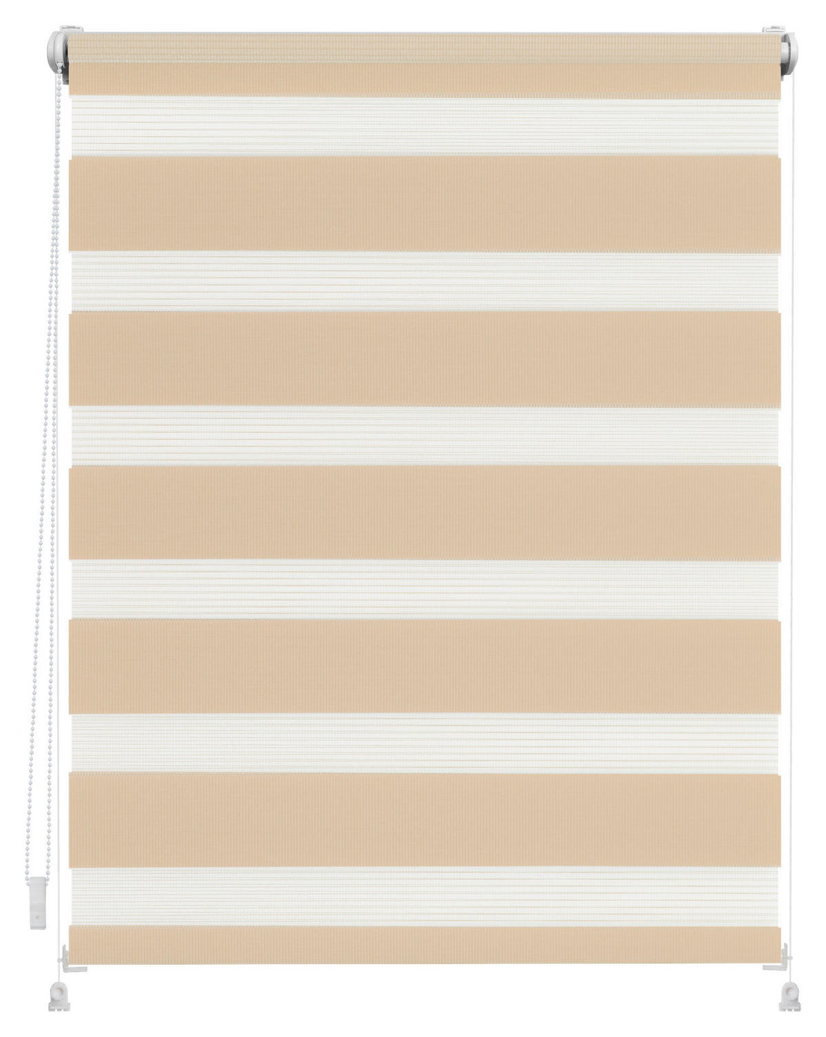 Doppelrollo Duo creme B/L: ca. 100x150 cm Duo - creme (100,00/150,00cm) - LICHTBLICK