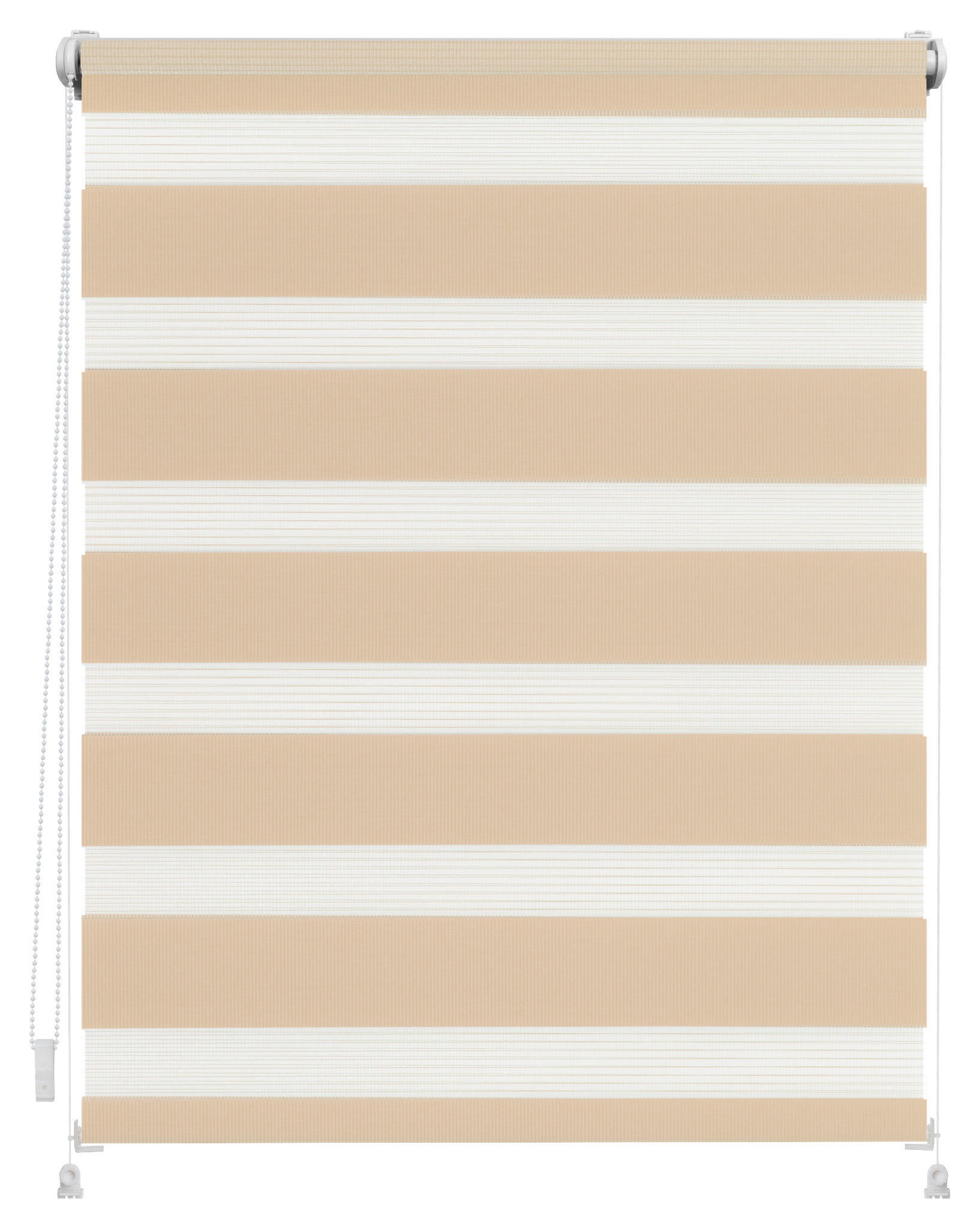 Thumbnail - LICHTBLICK Doppelrollo Duo creme B/L: ca. 45x150 cm