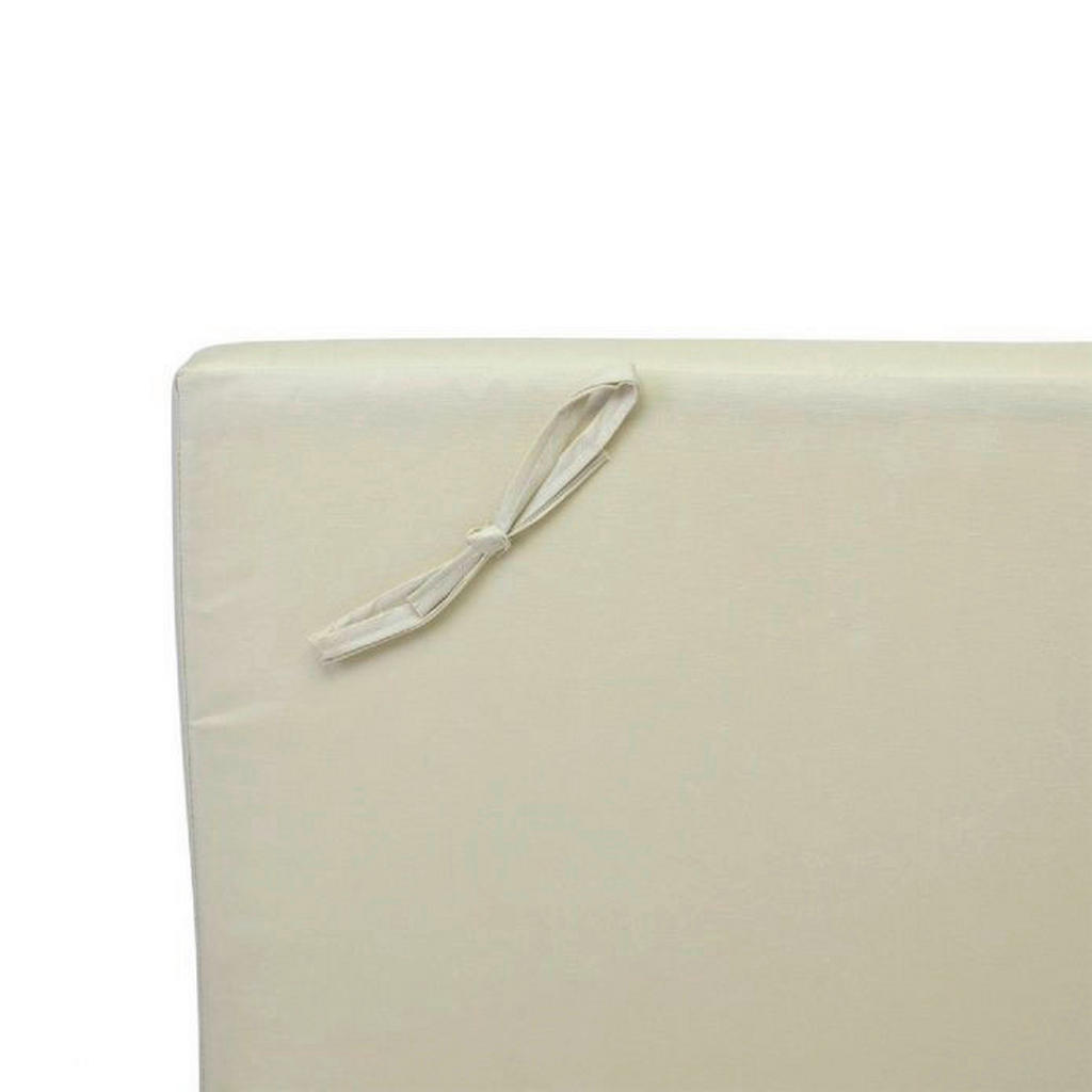 VCM Liegenauflage 2er Set creme Polyeste... VCM Liegenauflage 2er Set creme Polyeste...