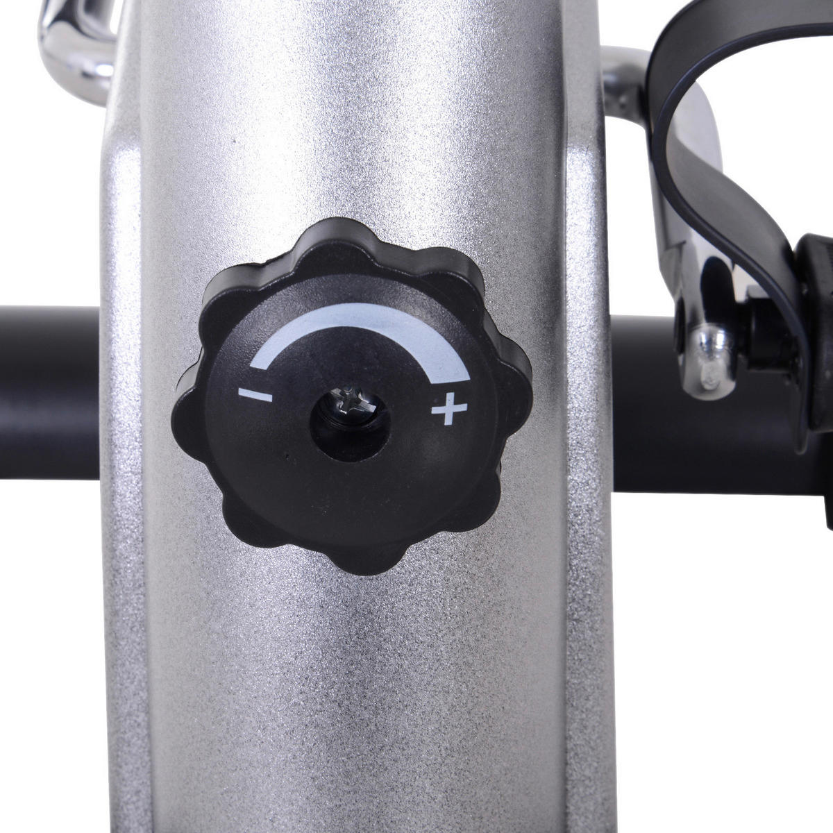 HOMCOM Pedaltrainer silber Metall B/H/T: ca. 39x31x40 cm Pedaltrainer__LCD-Display - silber (39,00/31,00/40,00cm) - HOMCOM