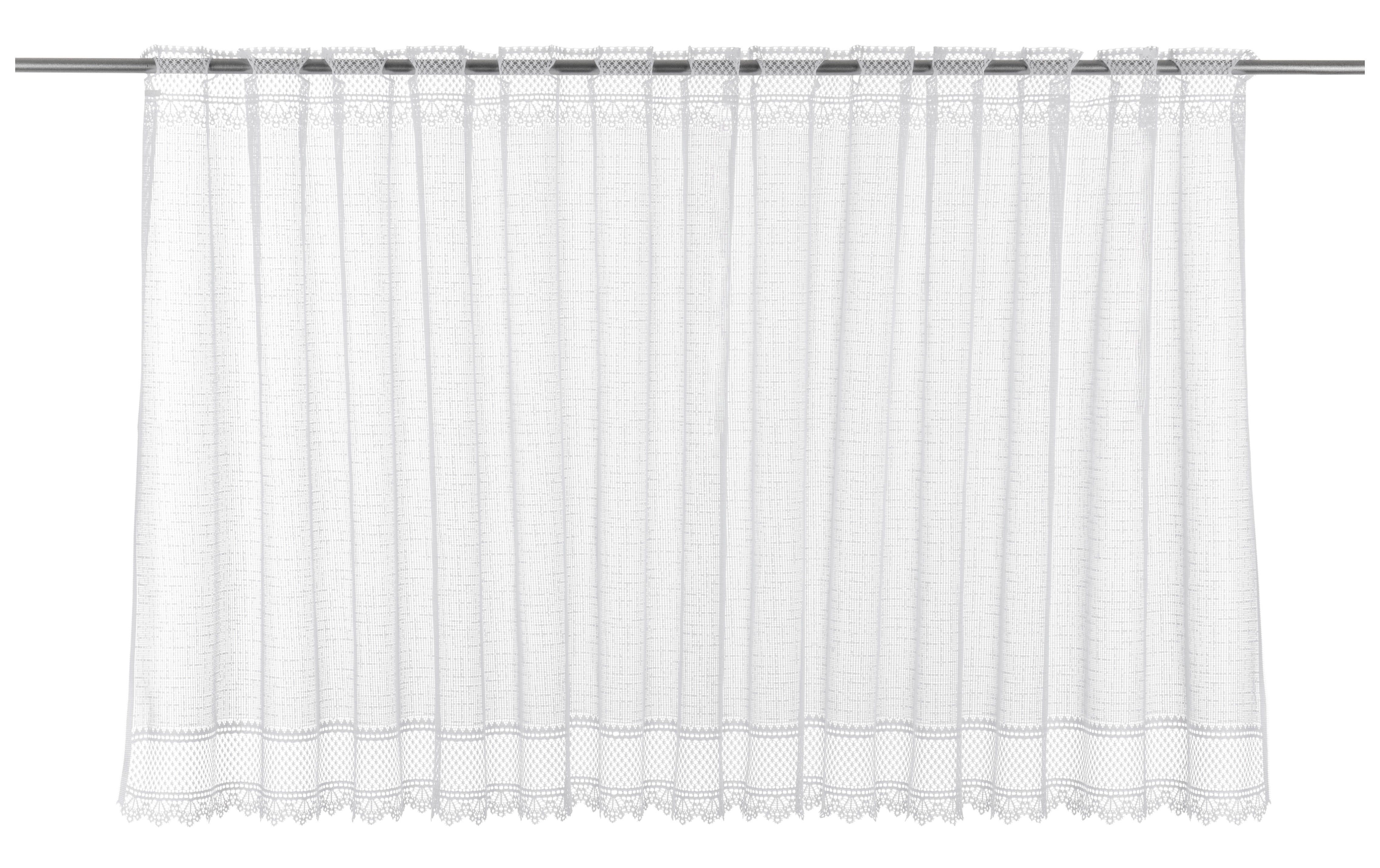 Thumbnail - POCOline Scheibengardine Penzing weiß B/L: ca. 200x60 cm