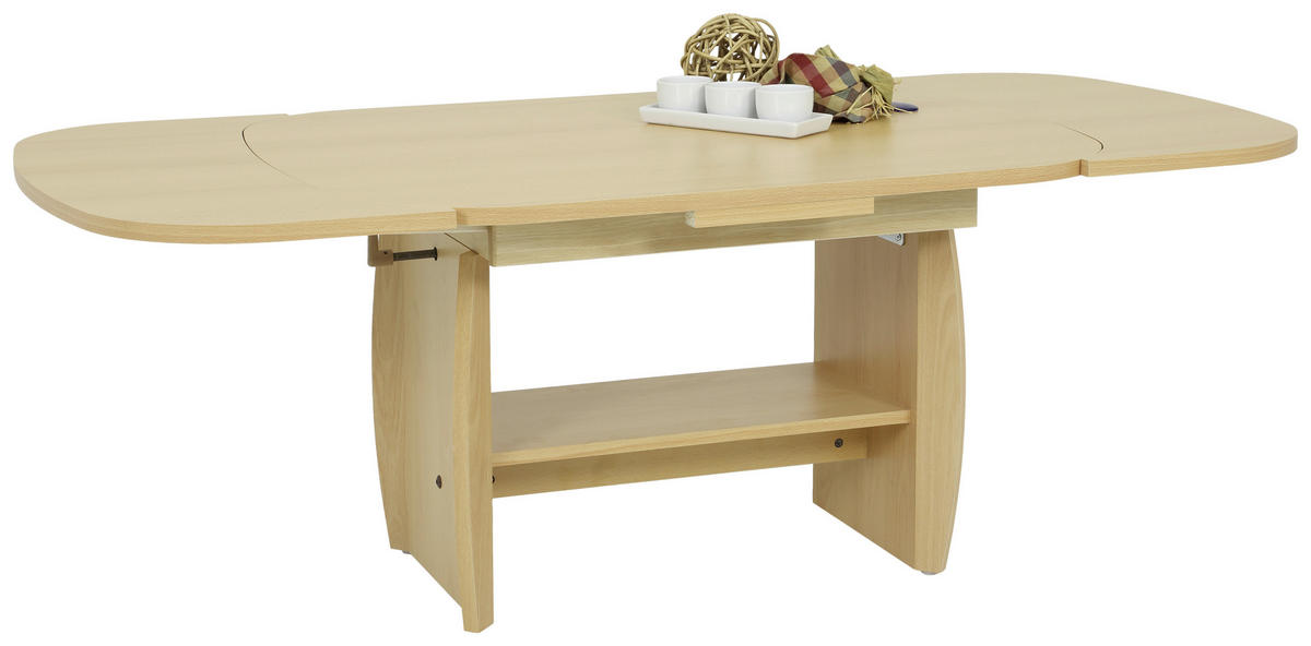 Couchtisch MICHAEL III buche Nachbildung B/H/T: ca. 90x52x68 cm MICHAEL III - buche (90,00/52,00/68,00cm) - Hela