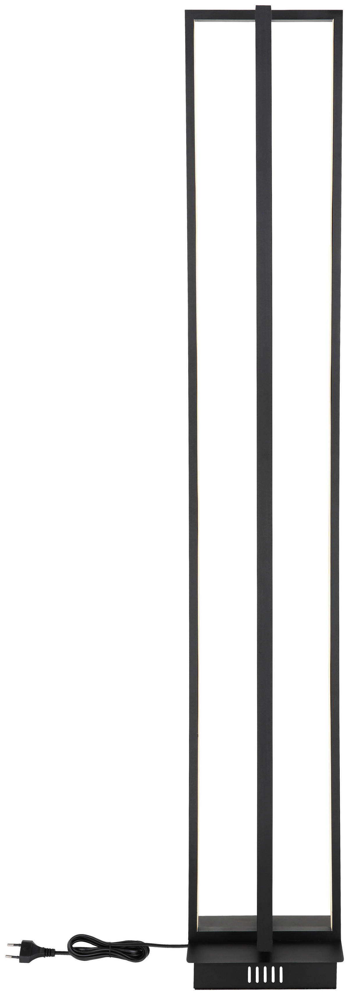 GLOBO LED-Stehleuchte 67195S mattschwarz Kunststoff Metall B/H/T: ca. 20x123x20 cm FLIPS - mattschwarz (20,00/123,00/20,00cm) - GLOBO