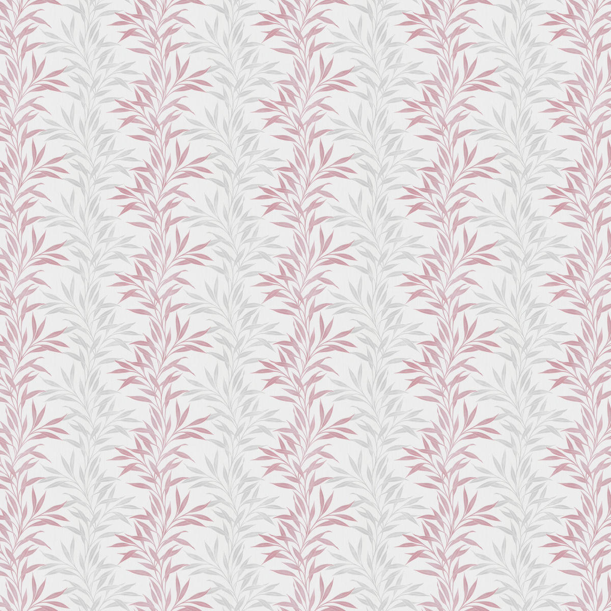 Vliestapete Blätter rosa grau weiß B/L: ca. 53x1005 cm Vliestapete_10093-05 - weiß/rosa (53,00/1005,00cm)