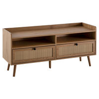 Lowboard Eiche Optik B/H/T: ca. 120x56x39 cm TV & Lowboard - Eiche (120,00/56,00/39,00cm) - Wohnling