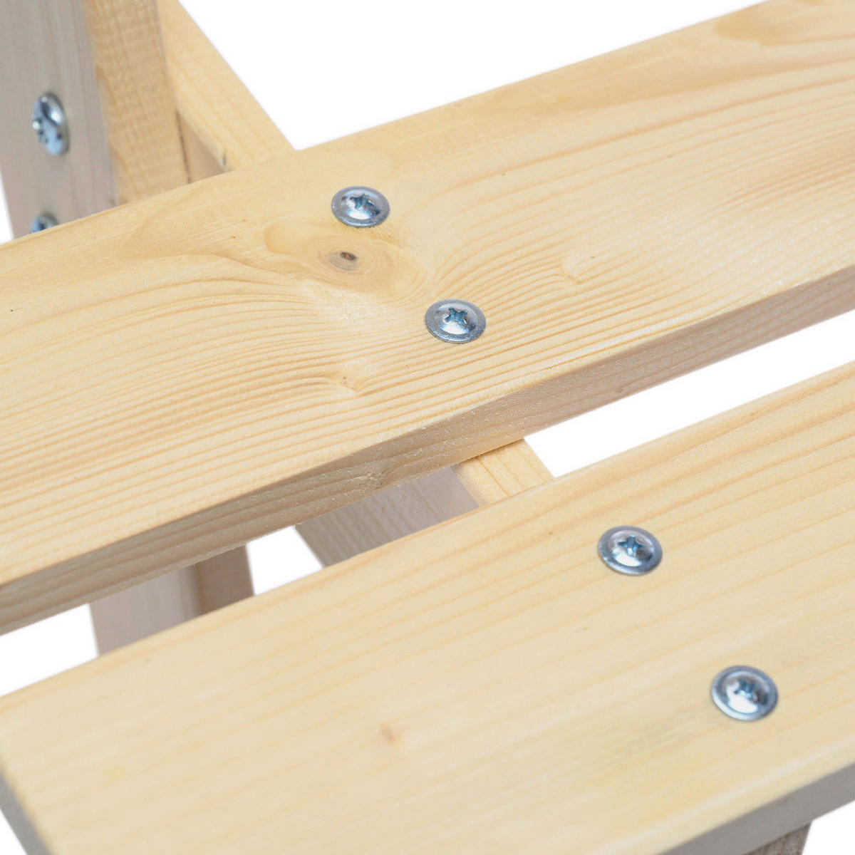 Timbela Kindersitzgarnitur M018 natur Holz B/H/L: ca. 90x50x90 cm M018 - natur (90,00/90,00/50,00cm) - Timbela