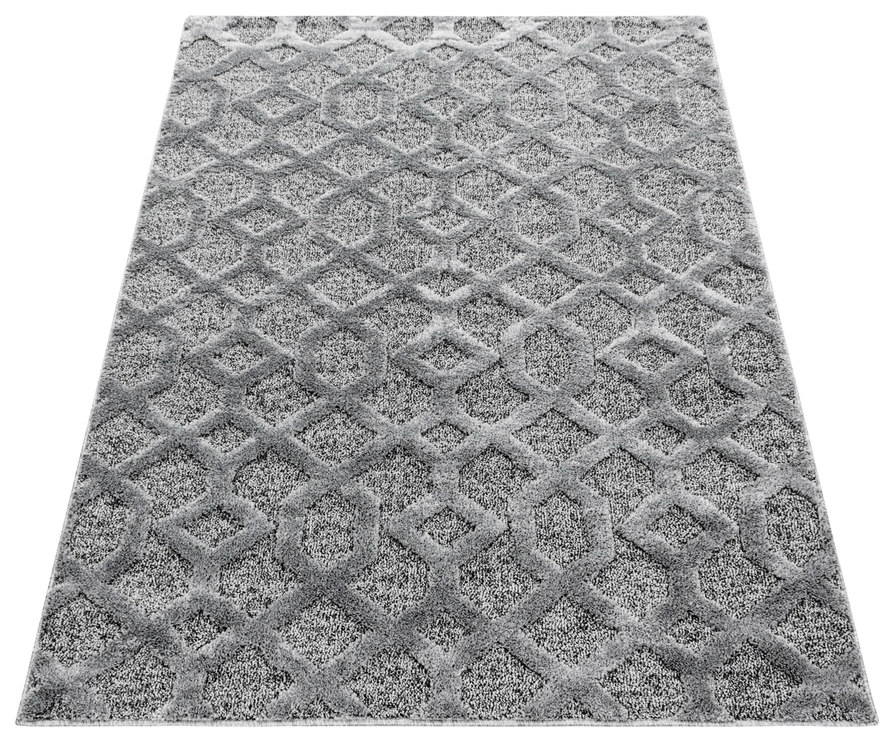 Ayyildiz Teppich PISA grau B/L: ca. 160x230 cm PISA - grau (160,00/230,00cm) - Ayyildiz