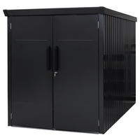 Westmann Fahrradgarage Velos schwarz B/H/L: ca. 133x151x222 cm Velos - schwarz (222,00/133,00/151,00cm) - Westmann