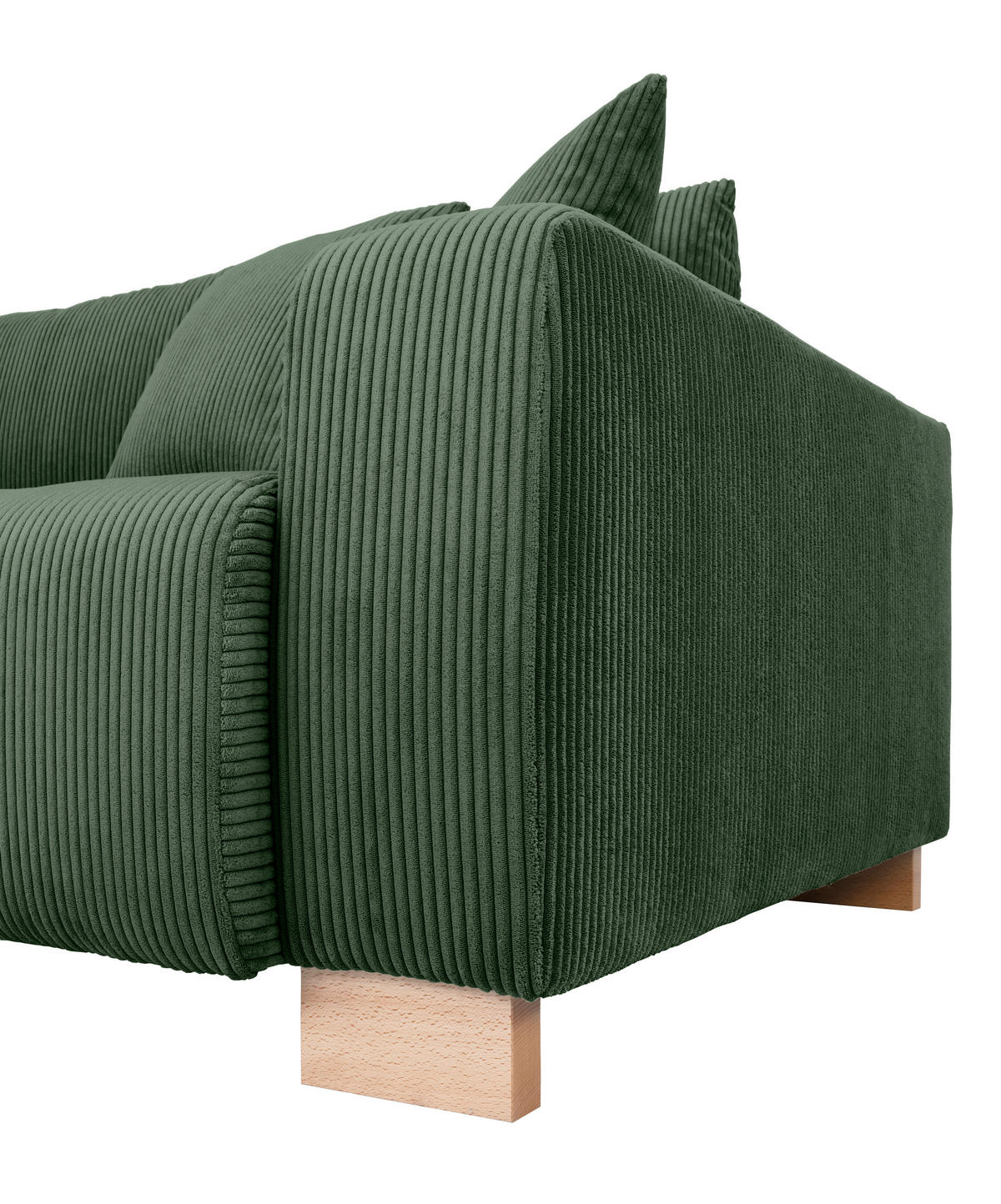 Big Sofa Alpha New grün Microfaser B/H/T: ca. 244x85x112 cm Alpha New - buche/grün (244,00/85,00/112,00cm)