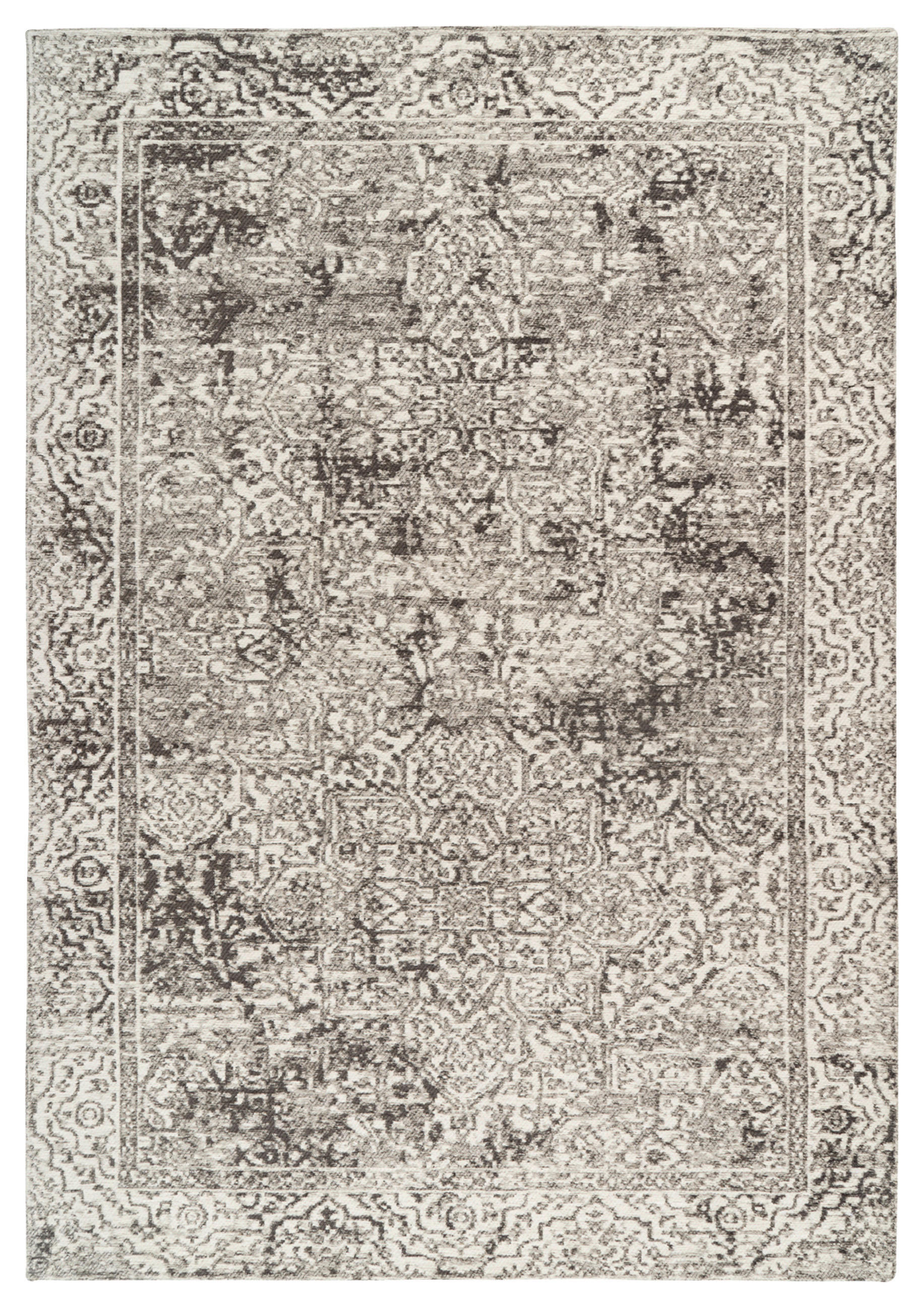 360Living Teppich Davio grau B/L: ca. 80x150 cm Davio - grau (80,00/150,00cm) - 360Living