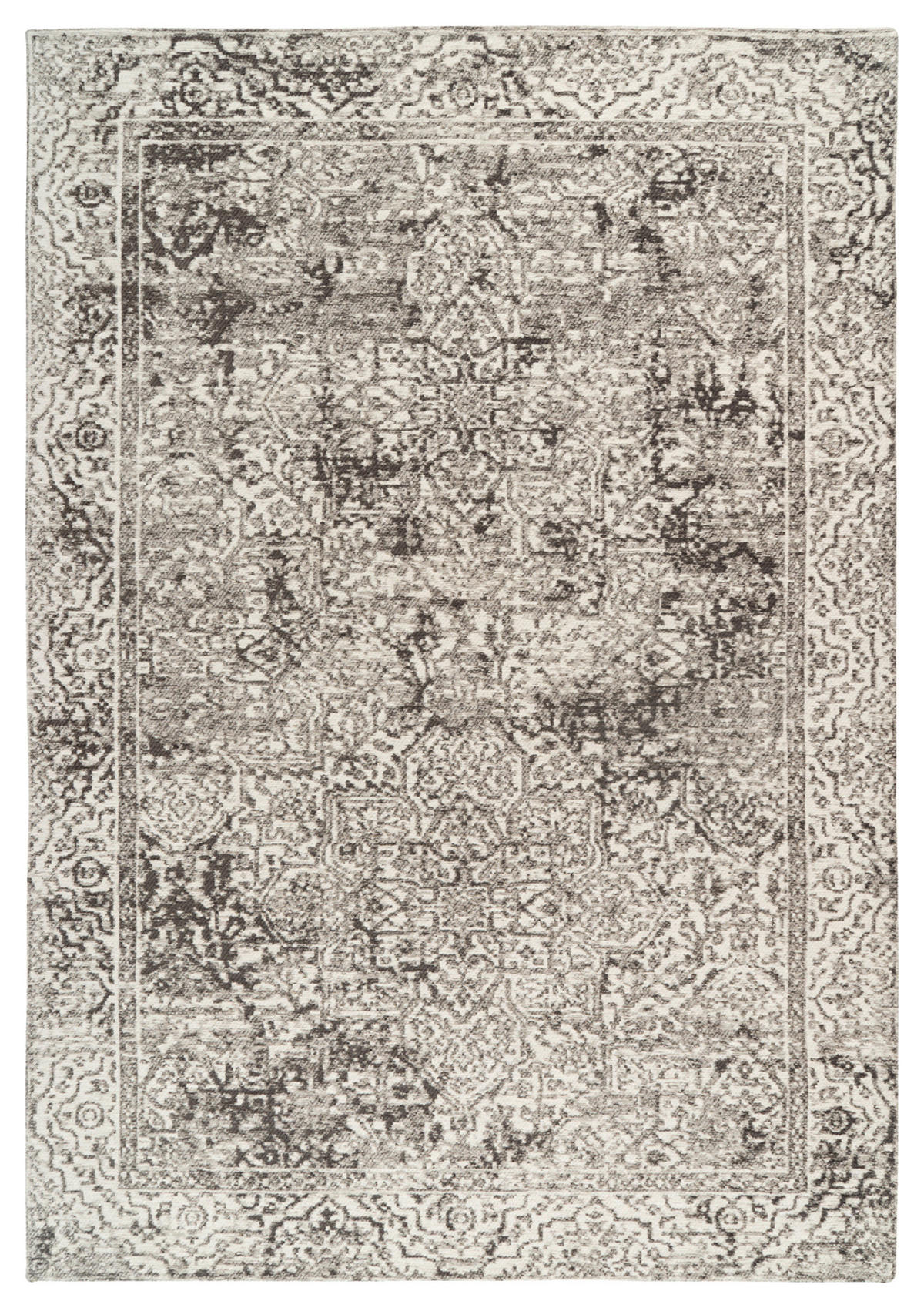 360Living Teppich Davio grau B/L: ca. 80x150 cm Davio - grau (80,00/150,00cm) - 360Living