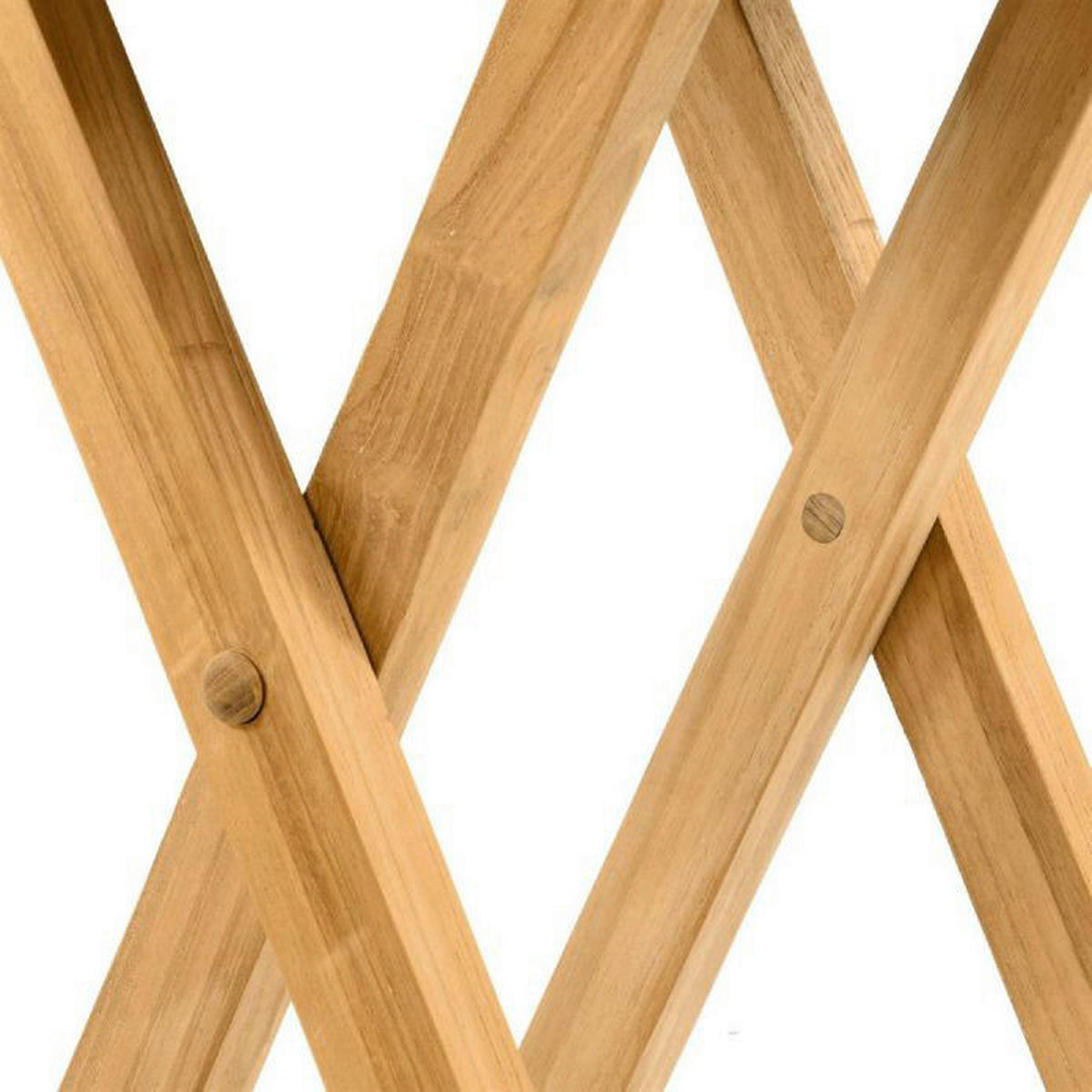 VCM Balkontisch braun Teakholz H/D: ca. 75x60 cm Balkontisch - braun (60,00/75,00cm) - VCM