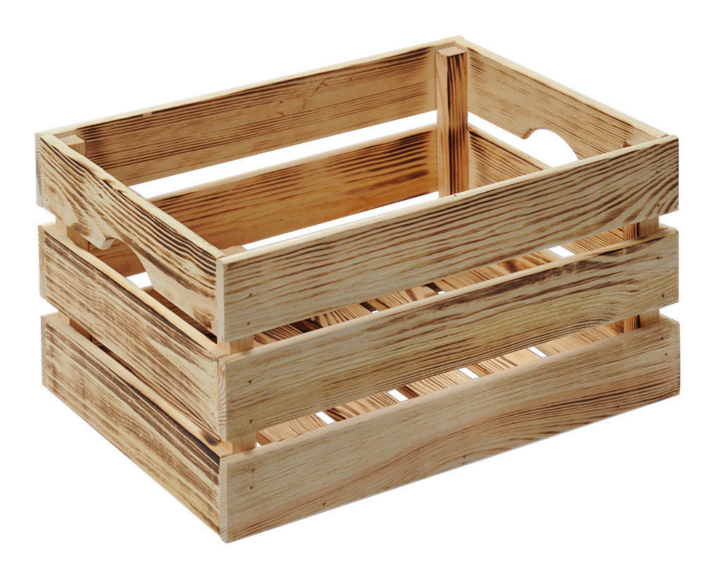 Kesper Aufbewahrungs Dekokiste braun B/H/L: ca. 30x23x40 cm Aufbewahrungs_Dekokiste - braun (40,00/30,00/23,00cm) - Kesper
