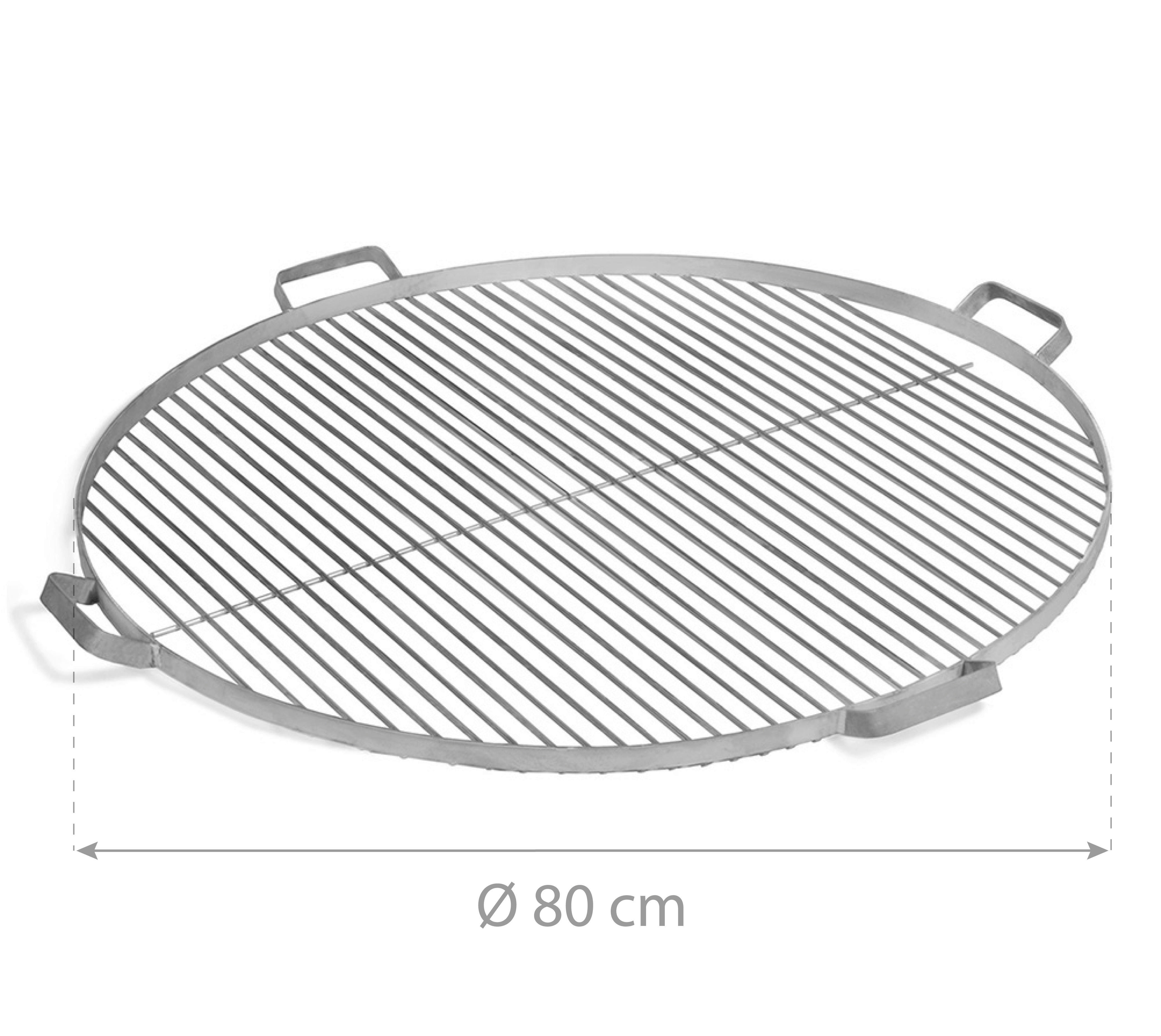 CookKing Grillrost 80 silber Edelstahl B/T: ca. 80x80 cm 80 - silber (80,00/80,00cm) - CookKing