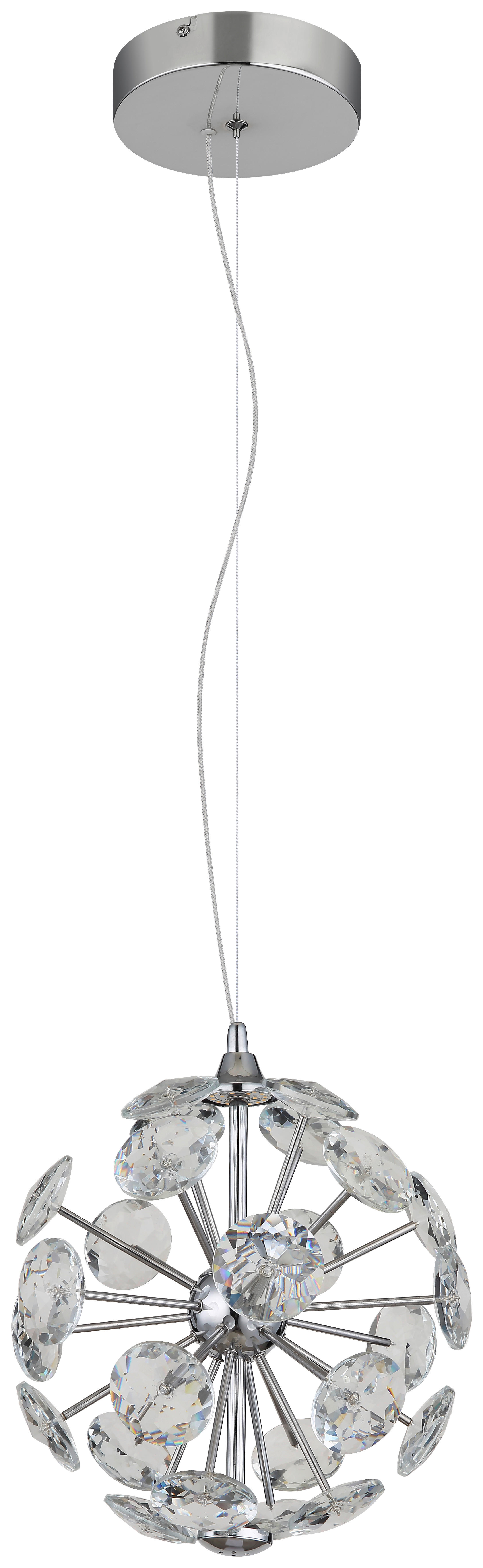 GLOBO Pendelleuchte Metall H/D: ca. 150x28 cm 1.0 Brennstellen Virina - (28,00/150,00cm) - GLOBO
