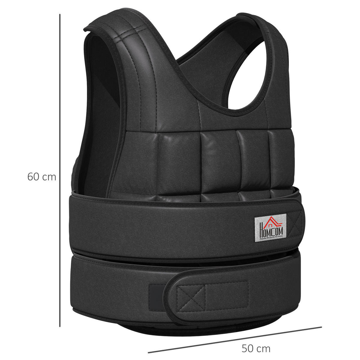 HOMCOM Trainingsweste Trainingsweste - (60,00/50,00/17,00cm) - HOMCOM