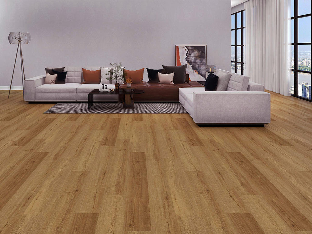 Check One Click-Vinylboden Lohe ca. 2,22 m² im Paket  B/L: ca. 18,2x122 cm pro Paket Lohe ca. 2,22 m² im Paket - (18,20/122,00cm) - Check One