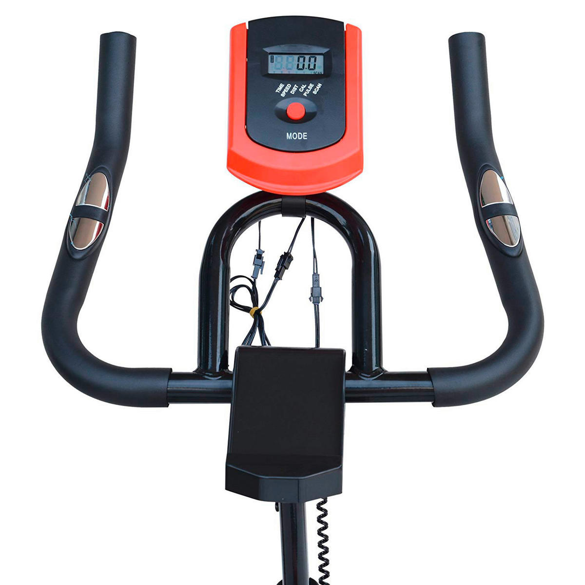 HOMCOM Fitnessfahrrad schwarz Stahl B/H/L: ca. 47x104x102 cm Fitnessfahrrad - schwarz (102,00/47,00/104,00cm) - HOMCOM