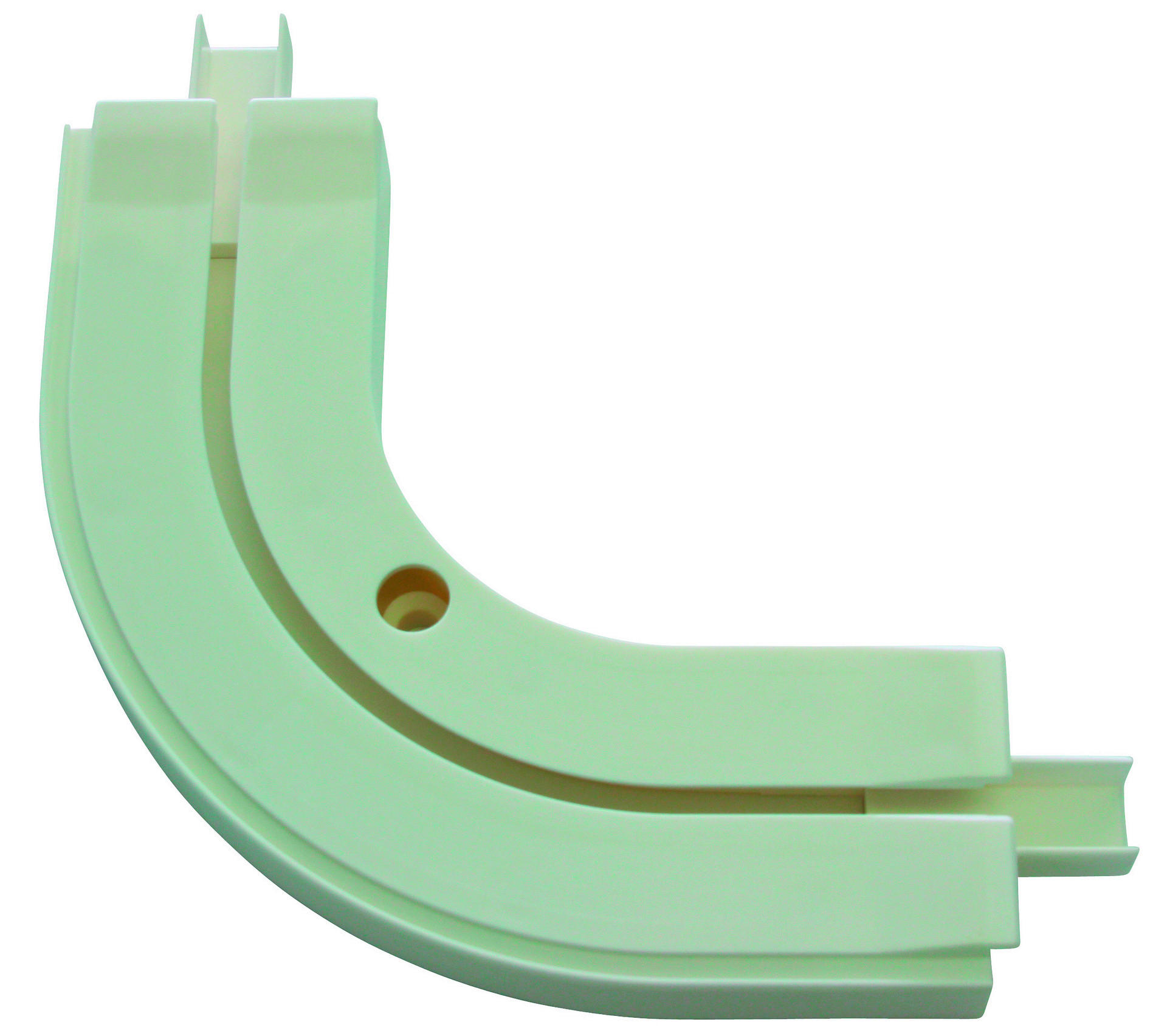 Boviva Rundbogen für Verlängerung weiß Kunststoff 1.0 Läufe Rundbogen_1lfg. - weiß (13,50cm) - Boviva