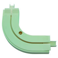 Boviva Rundbogen für Verlängerung weiß Kunststoff 1.0 Läufe Rundbogen_1lfg. - weiß (13,50cm) - Boviva