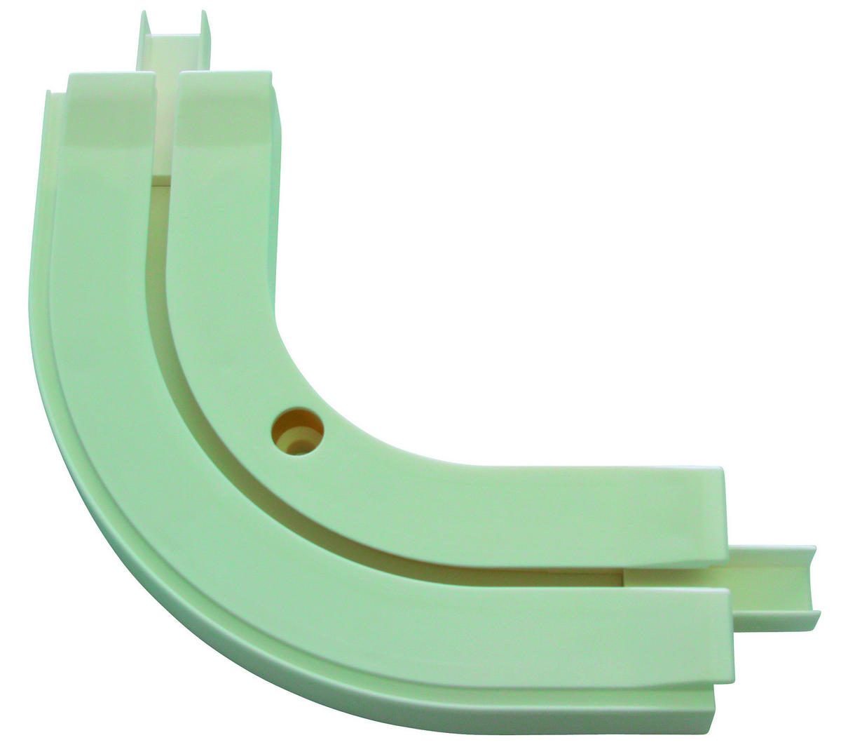 Boviva Rundbogen für Verlängerung weiß Kunststoff 1.0 Läufe Rundbogen_1lfg. - weiß (13,50cm) - Boviva