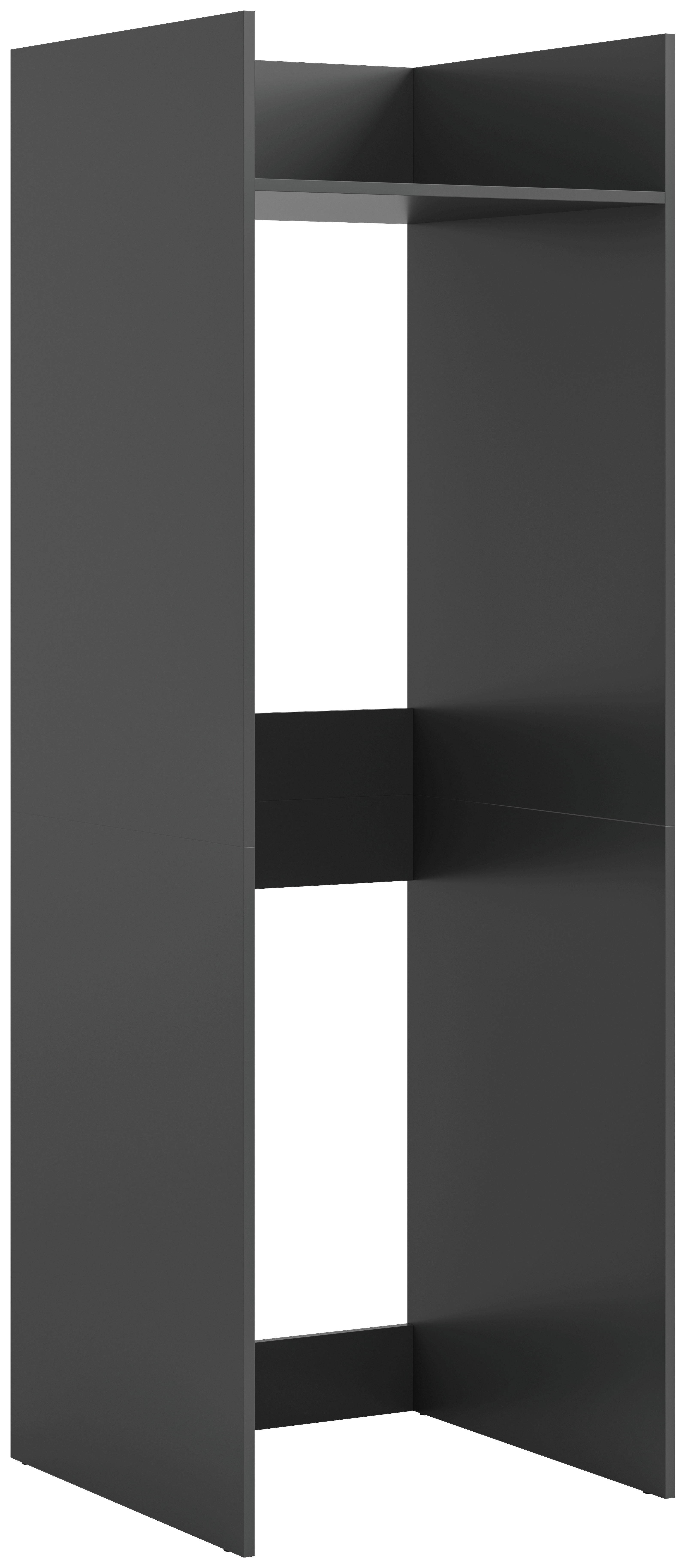 Waschmaschinenumbauschrank Free anthrazit B/H/T: ca. 66x196x66 cm Free - anthrazit (66,00/196,00/66,00cm) - xonox.home