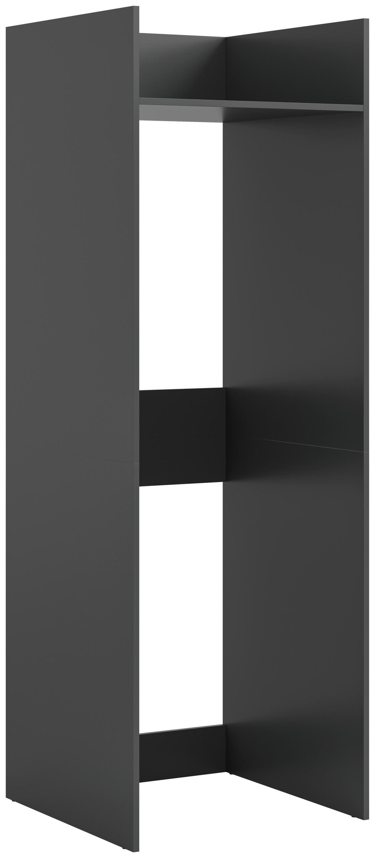 Waschmaschinenumbauschrank Free anthrazit B/H/T: ca. 66x196x66 cm Free - anthrazit (66,00/196,00/66,00cm) - xonox.home