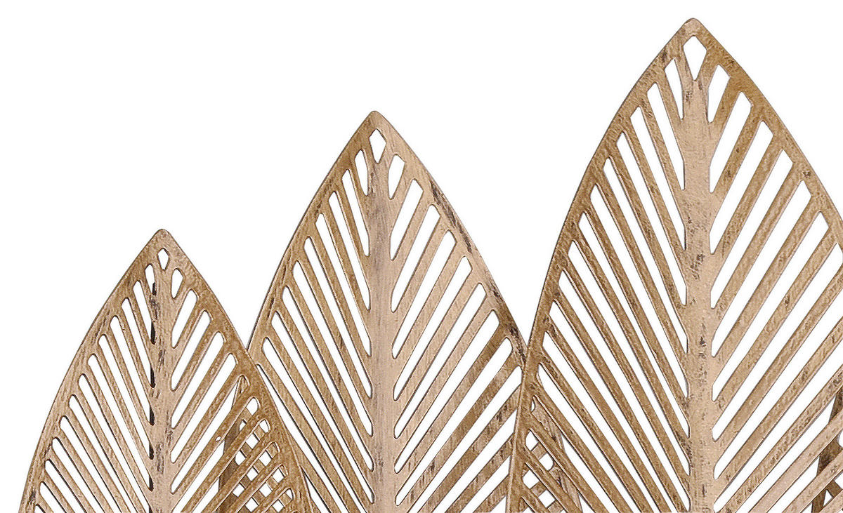 Wandgarderobe Palma gold Optik B/H/T: ca. 47x44x6 cm Palma - gold (47,00/44,00/6,00cm)