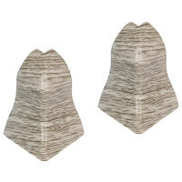 Außenecke Eiche L/B/H: ca. 3,24x3,24x4,71 cm Außenecke für 40mm SL 2262 E.Nordka - Eiche (3,24/3,24/4,71cm)