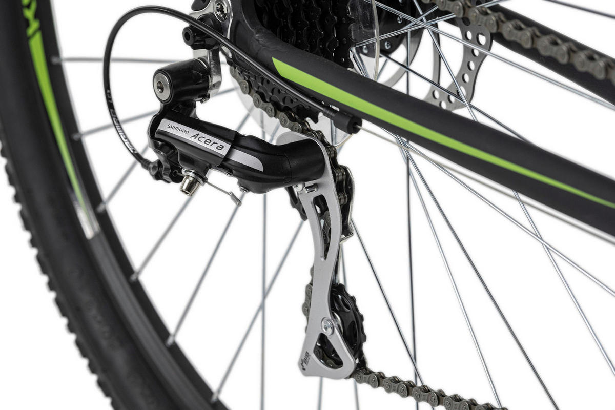 KS-Cycling Mountain-Bike Hardtail Twentyniner Xceed schwarz ca. 29 Zoll Xceed - schwarz/grün - KS-Cycling
