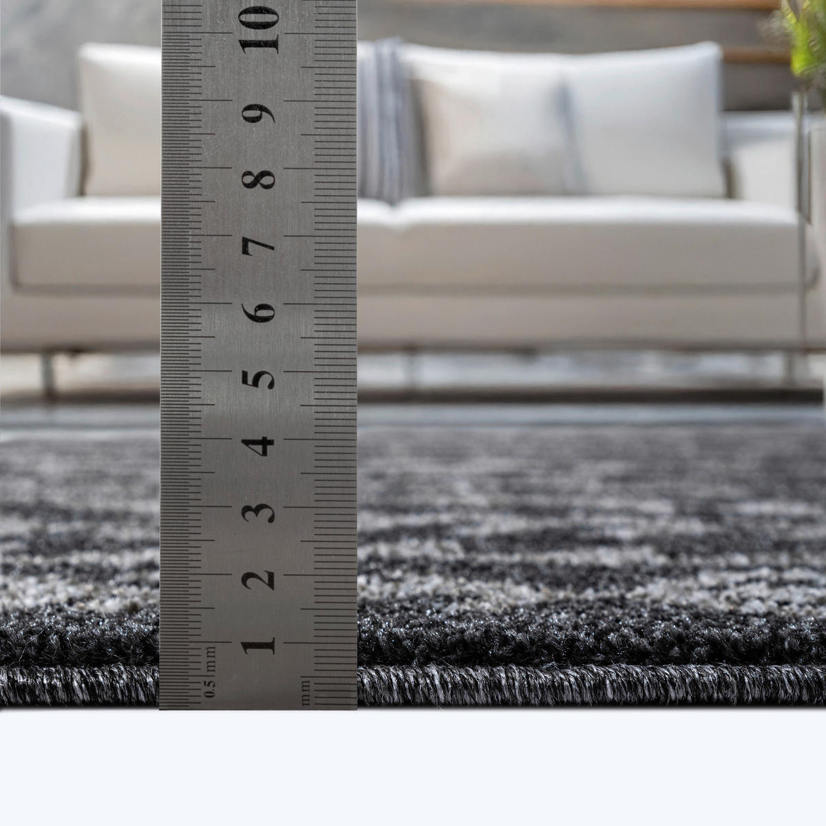 Sanat Teppich schwarz B/L: ca. 290x200 cm Teppich_Boho_8204_200x290 - schwarz (290,00/200,00cm) - Sanat